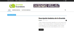 Desktop Screenshot of graviola.es
