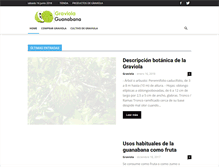 Tablet Screenshot of graviola.es